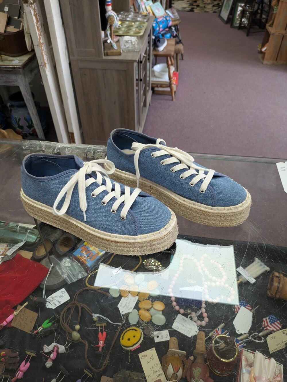 H&M Denim Espadrille Sneakers